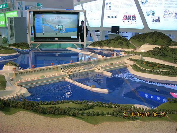 霍州市工业模型